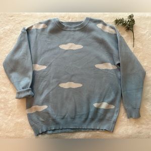 Simplee | Cloud Sweater - Blue - Size Small - EUC